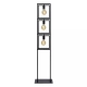 lafabryka.pl Lampa podłogowa 3xE27 black LUUK 00726/03/30 Lucide